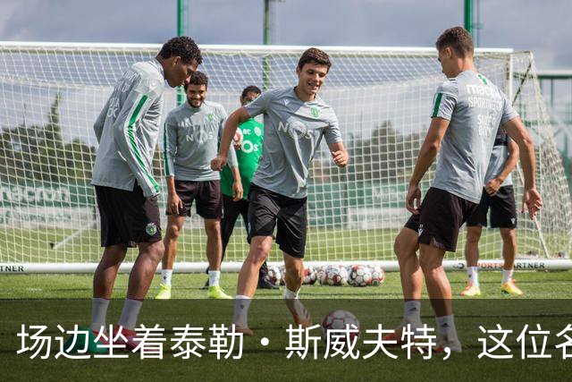 场边坐着泰勒·斯威夫特，这位名帅假装看手机不敢搭话