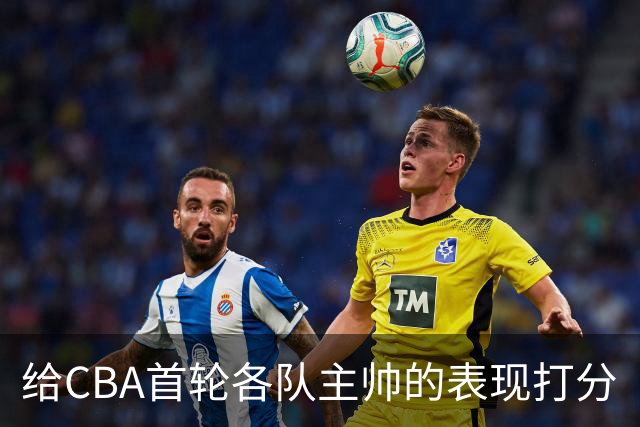 给CBA首轮各队主帅的表现打分